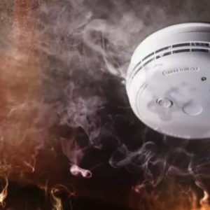 Battery Operated Smoke Detector